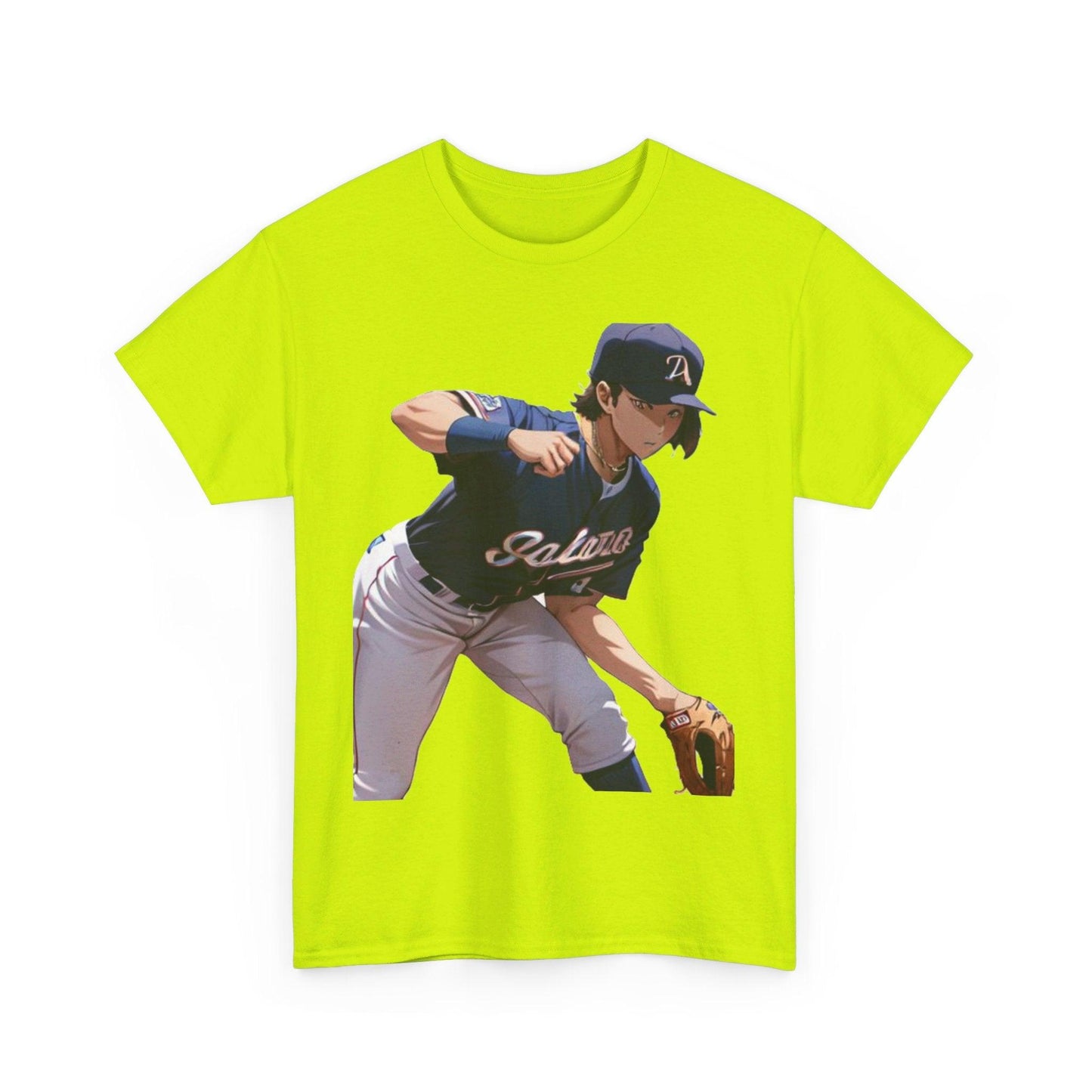 Anime Baseball 2 - Unisex Heavy Cotton T-Shirt - Better Mode