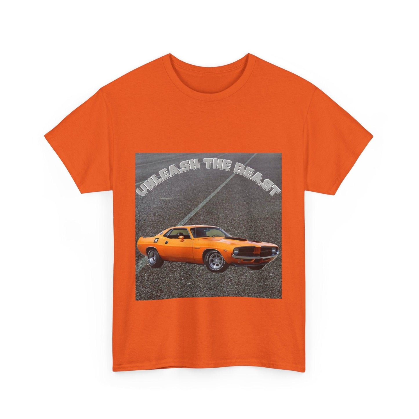 Unleash the Beast Classic Cars 3 - Unisex Heavy Cotton T-Shirt