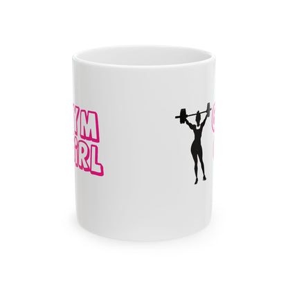 Gym Girl Ceramic Mug