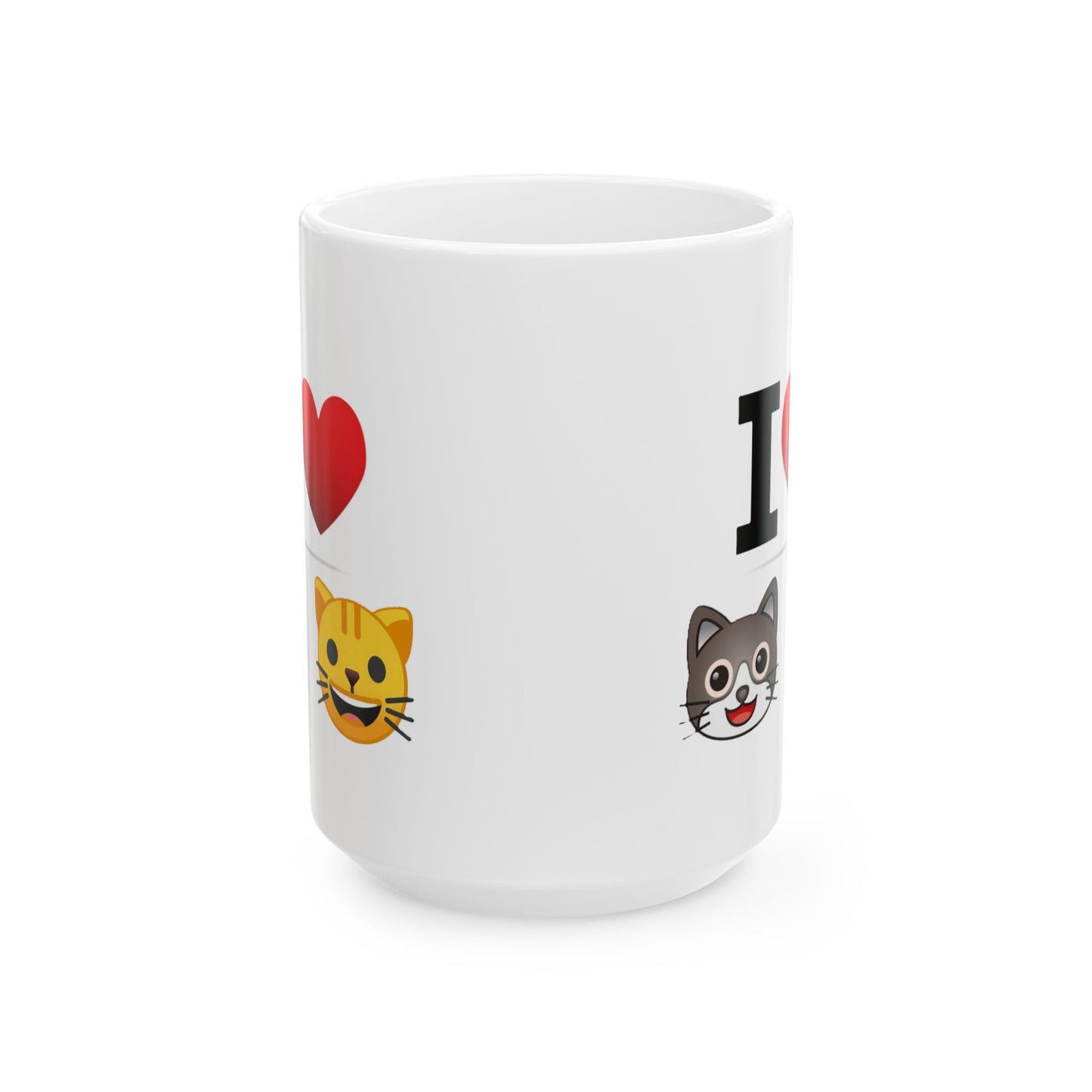 I Heart Cats Ceramic Mug