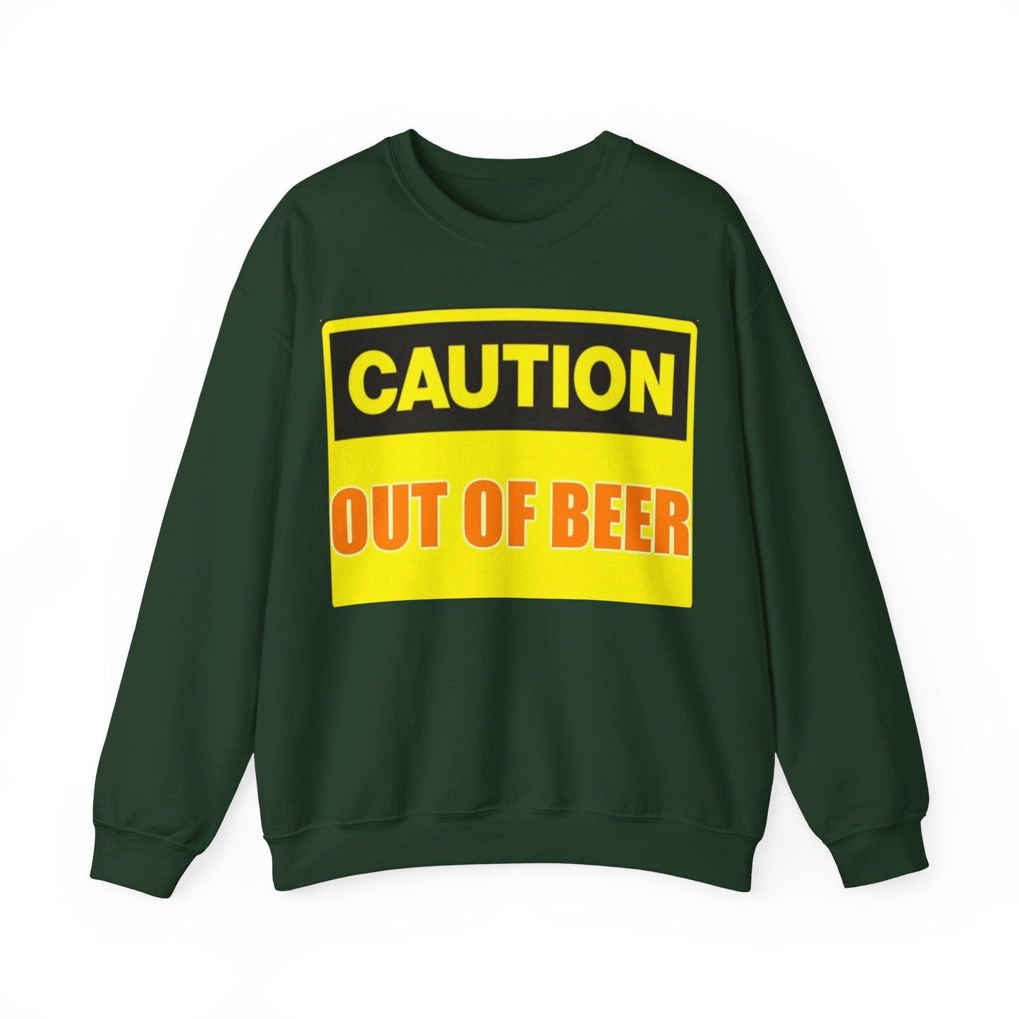 Caution Beer - Unisex Heavy Blend™ Crewneck Sweatshirt