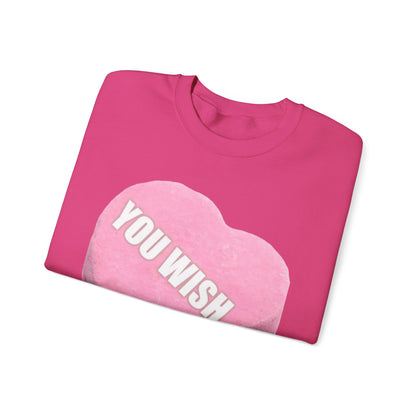 Candy Heart "You Wish" - Crewneck Sweatshirt - Better Mode