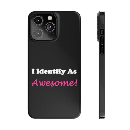 Awesome (Black) - Slim Phone Cases - Better Mode