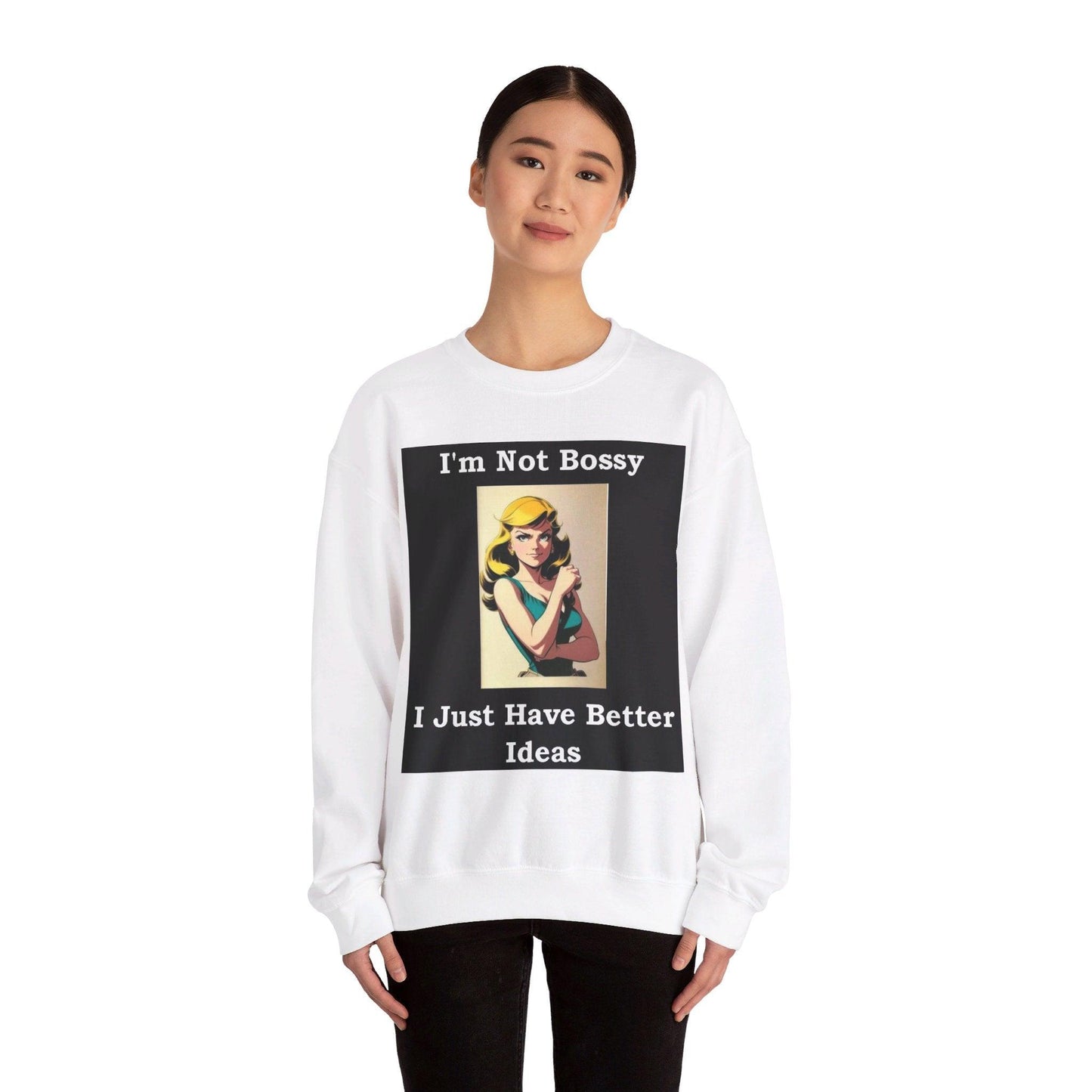 Bossy - Unisex Heavy Blend™ Crewneck Sweatshirt