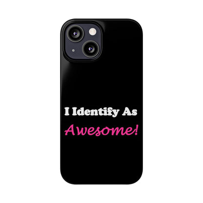 Awesome (Black) - Slim Phone Cases - Better Mode