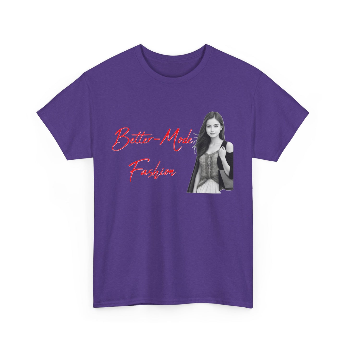 Better-Mode Fashion - Emily 4 - Unisex Heavy Cotton T-Shirt