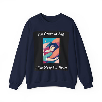 Great In Bed - Unisex Heavy Blend™ Crewneck Sweatshirt