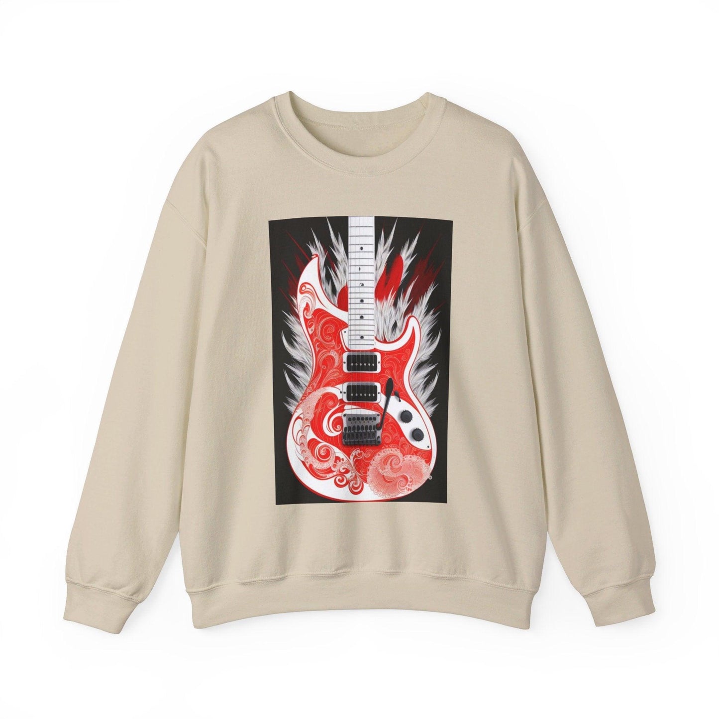 Rock Collection Guitar - Unisex Heavy Blend™ Crewneck Sweatshirt