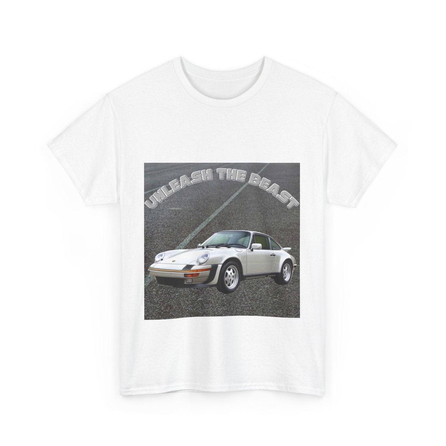 Unleash The Beast Classic Cars 2 - Unisex Heavy Cotton T-Shirt