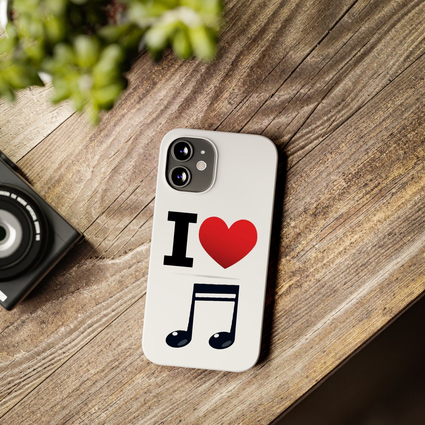 I Heart Music - Slim Phone Cases