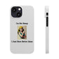 Bossy 1 (White) - Slim Phone Cases - Better Mode