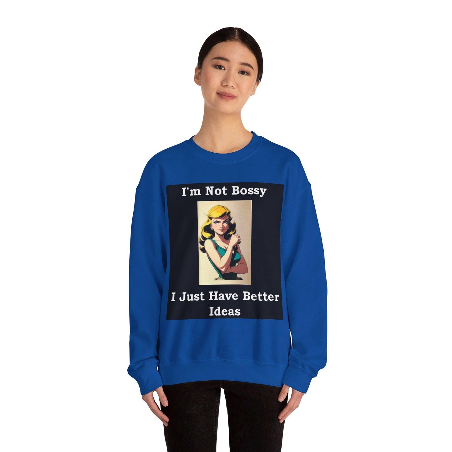 Bossy - Unisex Heavy Blend™ Crewneck Sweatshirt