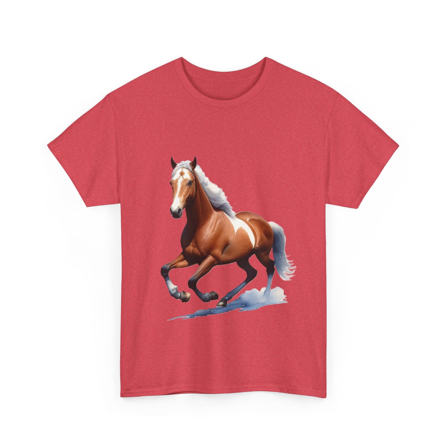 Galloping Horse 1 - Unisex Heavy Cotton T-Shirt