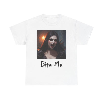 Halloween - Bite Me - Unisex Heavy Cotton T-Shirt