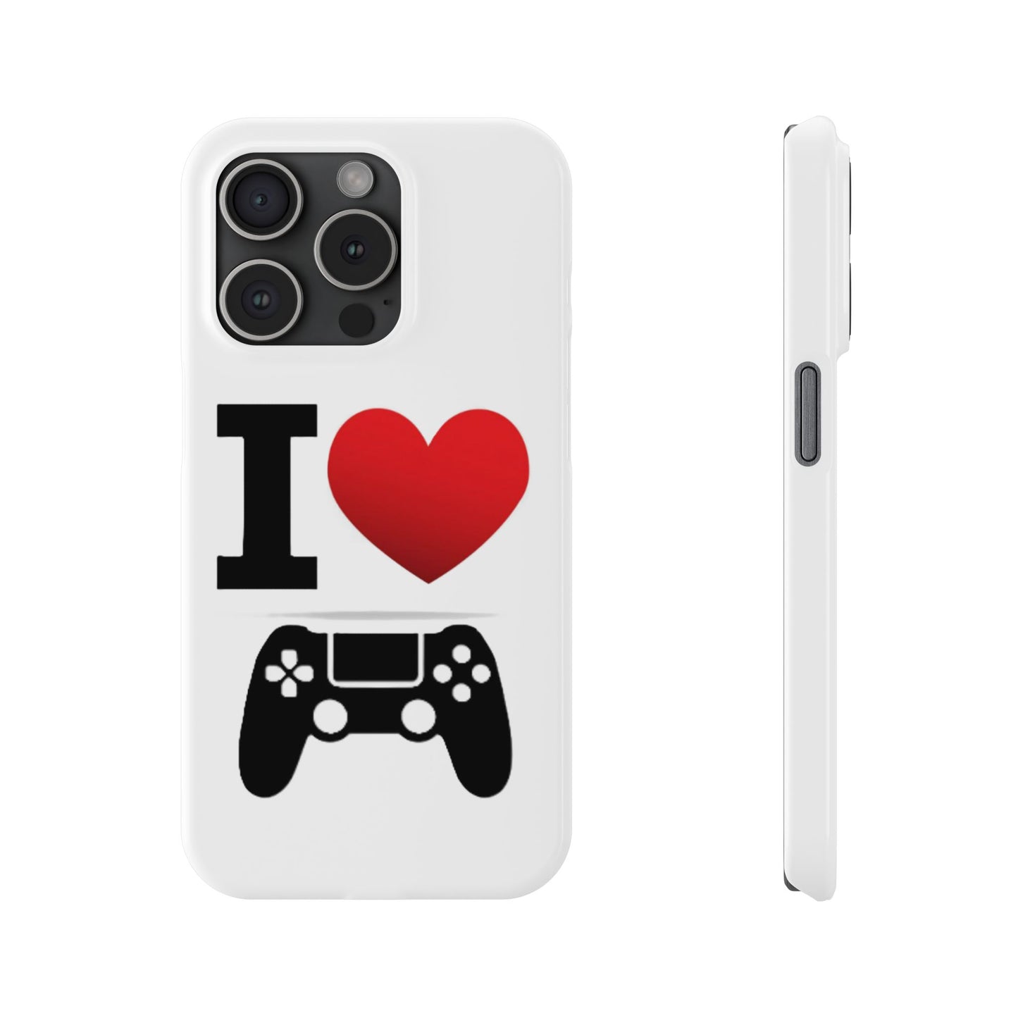 I Heart Gaming - Slim Phone Cases