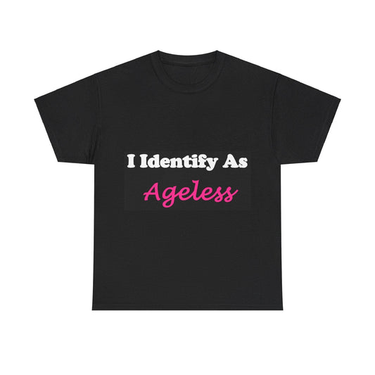 ID Ageless (Black) - Unisex Heavy Cotton Tee - Better Mode