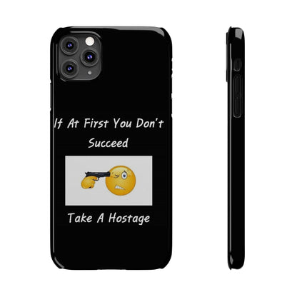 Hostage (Black) - Slim Phone Cases - Better Mode