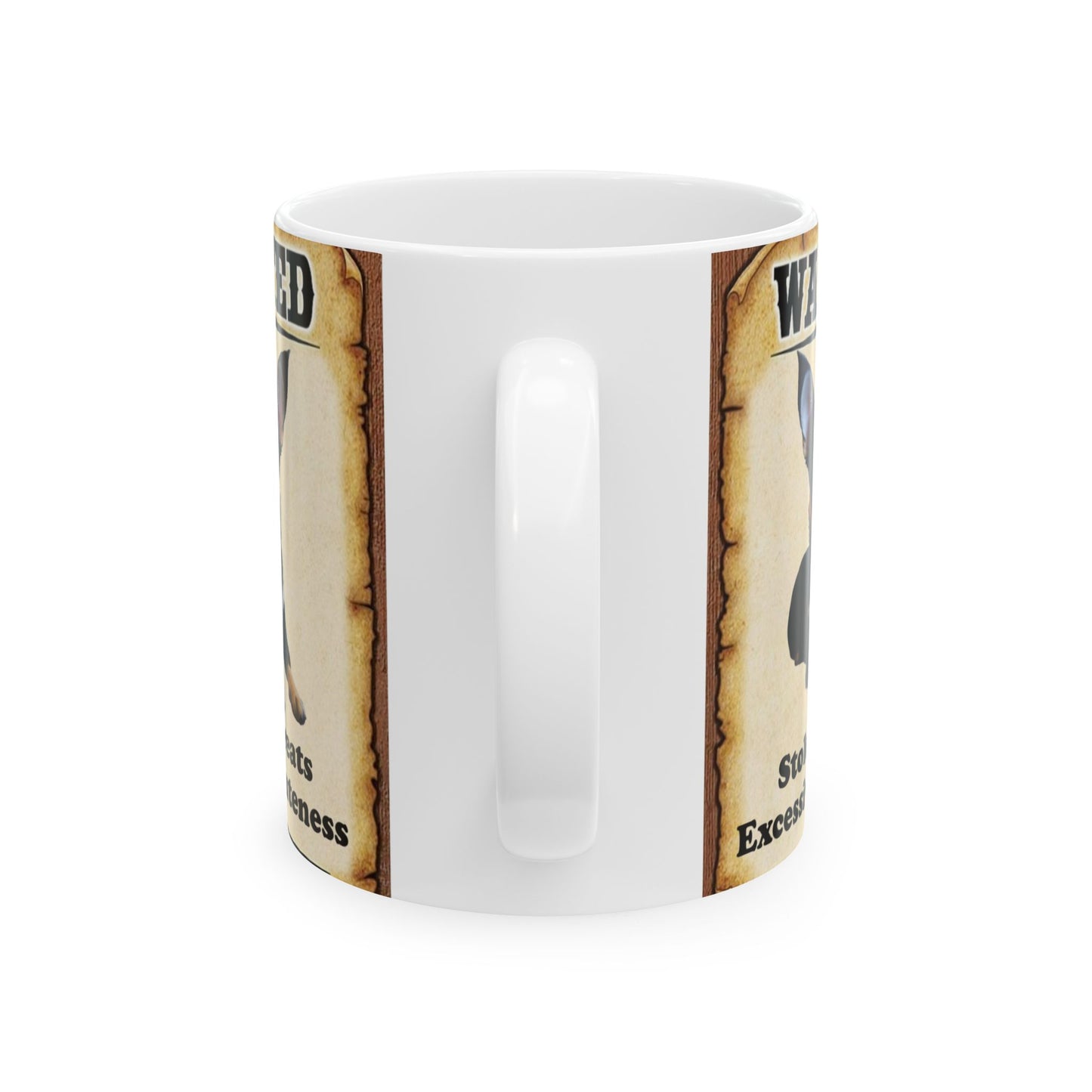 Wanted Poster Ceramic Mug - Chihuahua