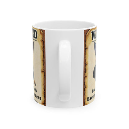 Wanted Poster Ceramic Mug - Chihuahua