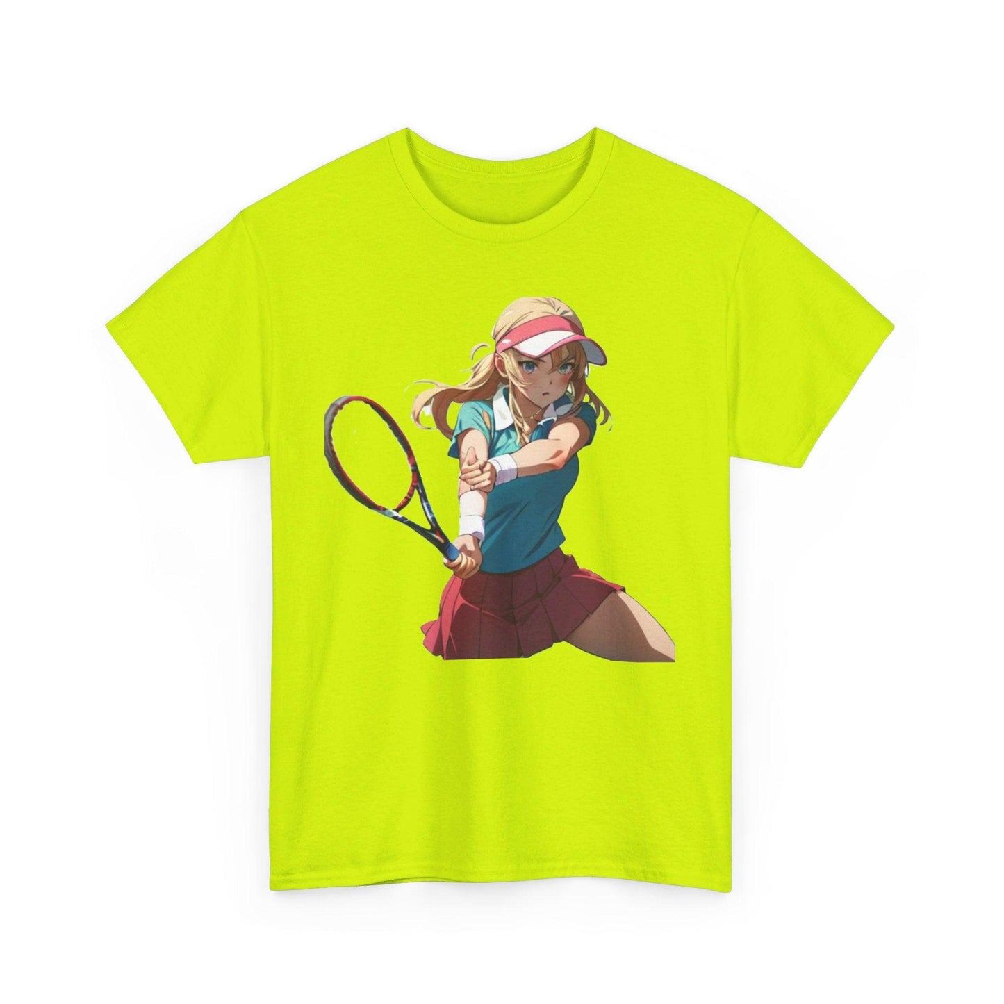 Anime Tennis 3 - Unisex Heavy Cotton T-Shirt