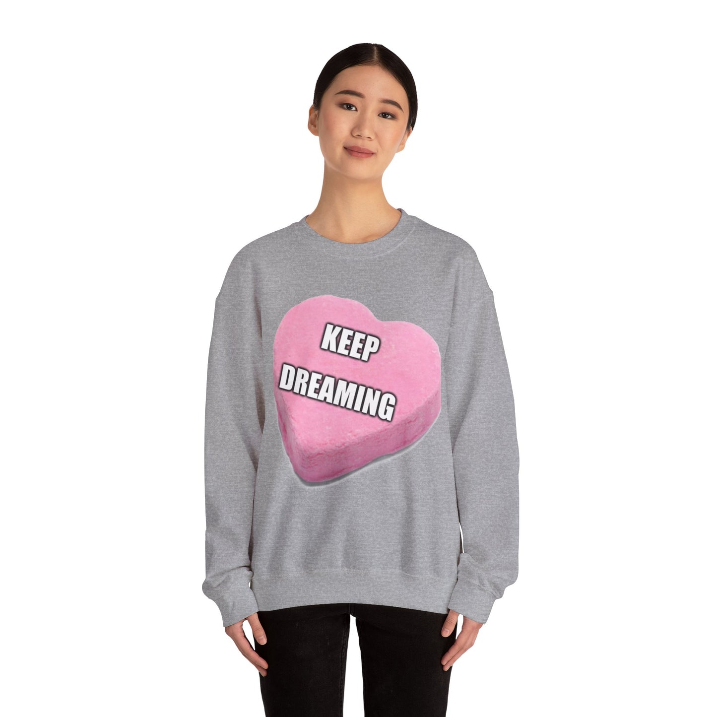 Candy Heart "Keep Dreaming" - Crewneck Sweatshirt - Better Mode