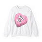 Candy Heart "Hate You" - Crewneck Sweatshirt - Better Mode