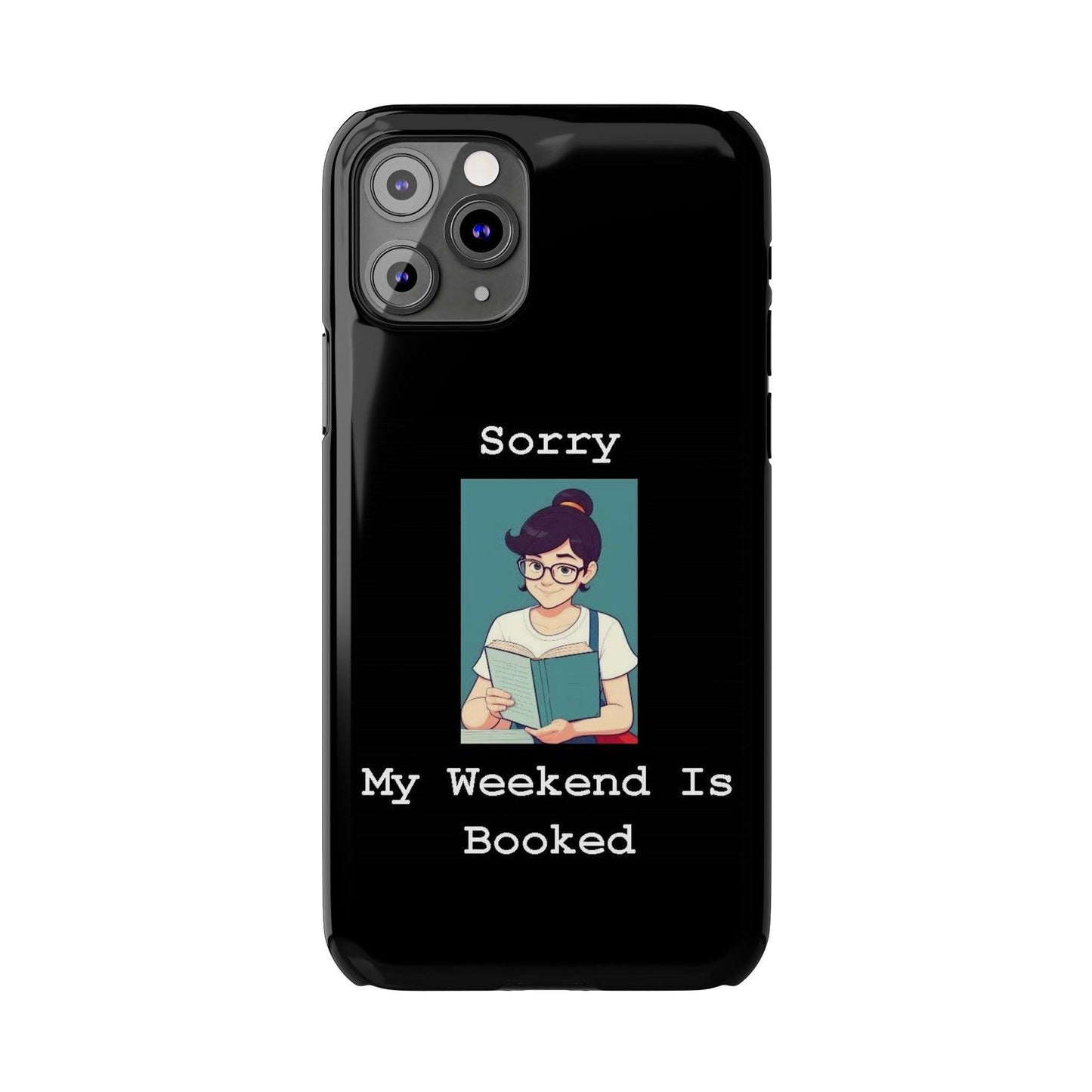 Booked 2 (Black) - Slim Phone Cases - Better Mode