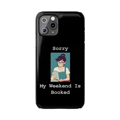 Booked 2 (Black) - Slim Phone Cases - Better Mode