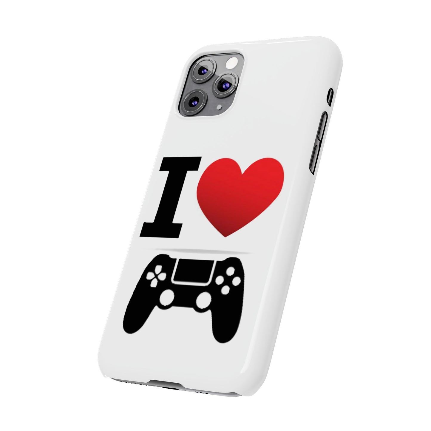 I Heart Gaming - Slim Phone Cases