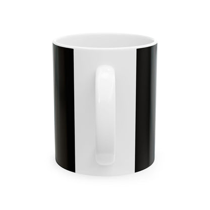 ID Active Adorable Awesome (Black) - Ceramic Mug, (11oz, 15oz)