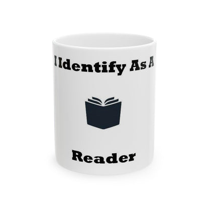 ID Reader (White) - Ceramic Mug, (11oz, 15oz) - Better Mode