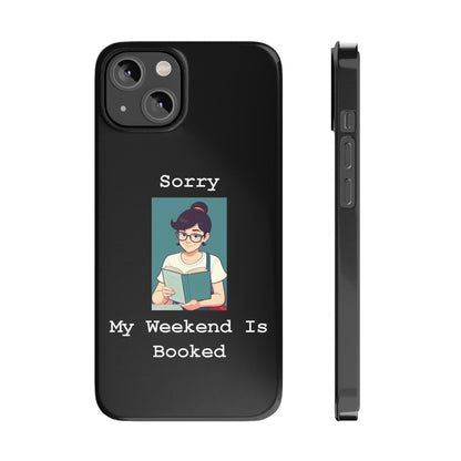 Booked 2 (Black) - Slim Phone Cases - Better Mode