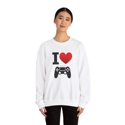 I Heart Gaming - Crewneck Sweatshirt