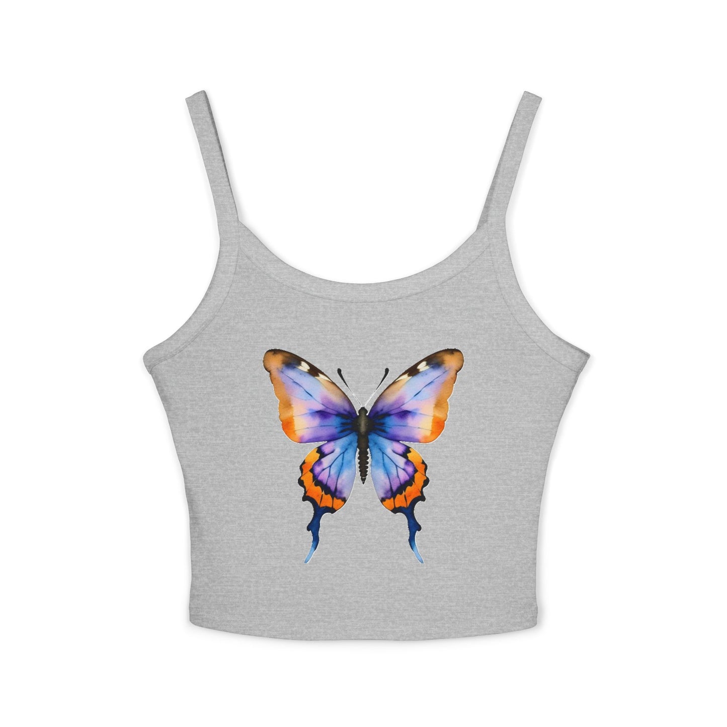 Butterfly - Women's Spaghetti Strap Tank Top