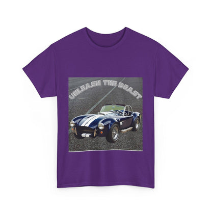 Unleash The Beast Classic Cars 4 - Unisex Heavy Cotton T-Shirt