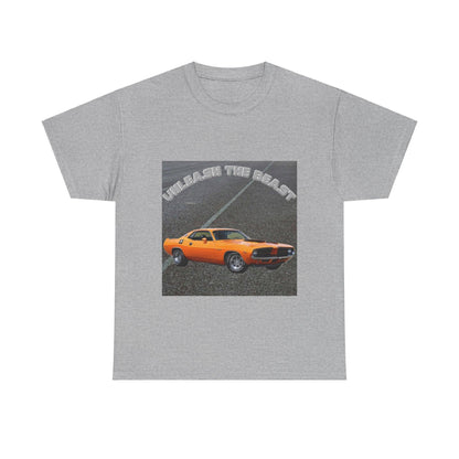 Unleash the Beast Classic Cars 3 - Unisex Heavy Cotton T-Shirt