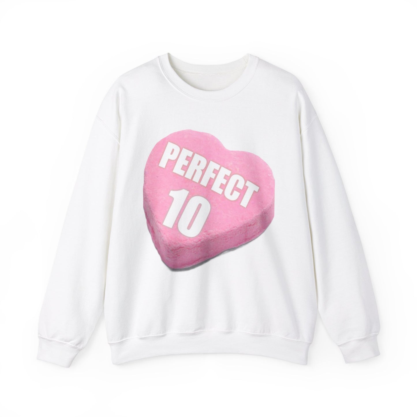 Candy Heart "Perfect 10" - Crewneck Sweatshirt - Better Mode