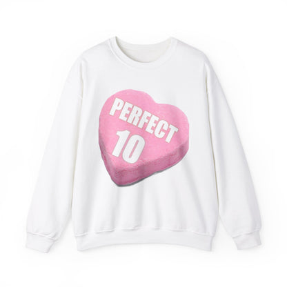 Candy Heart "Perfect 10" - Crewneck Sweatshirt - Better Mode