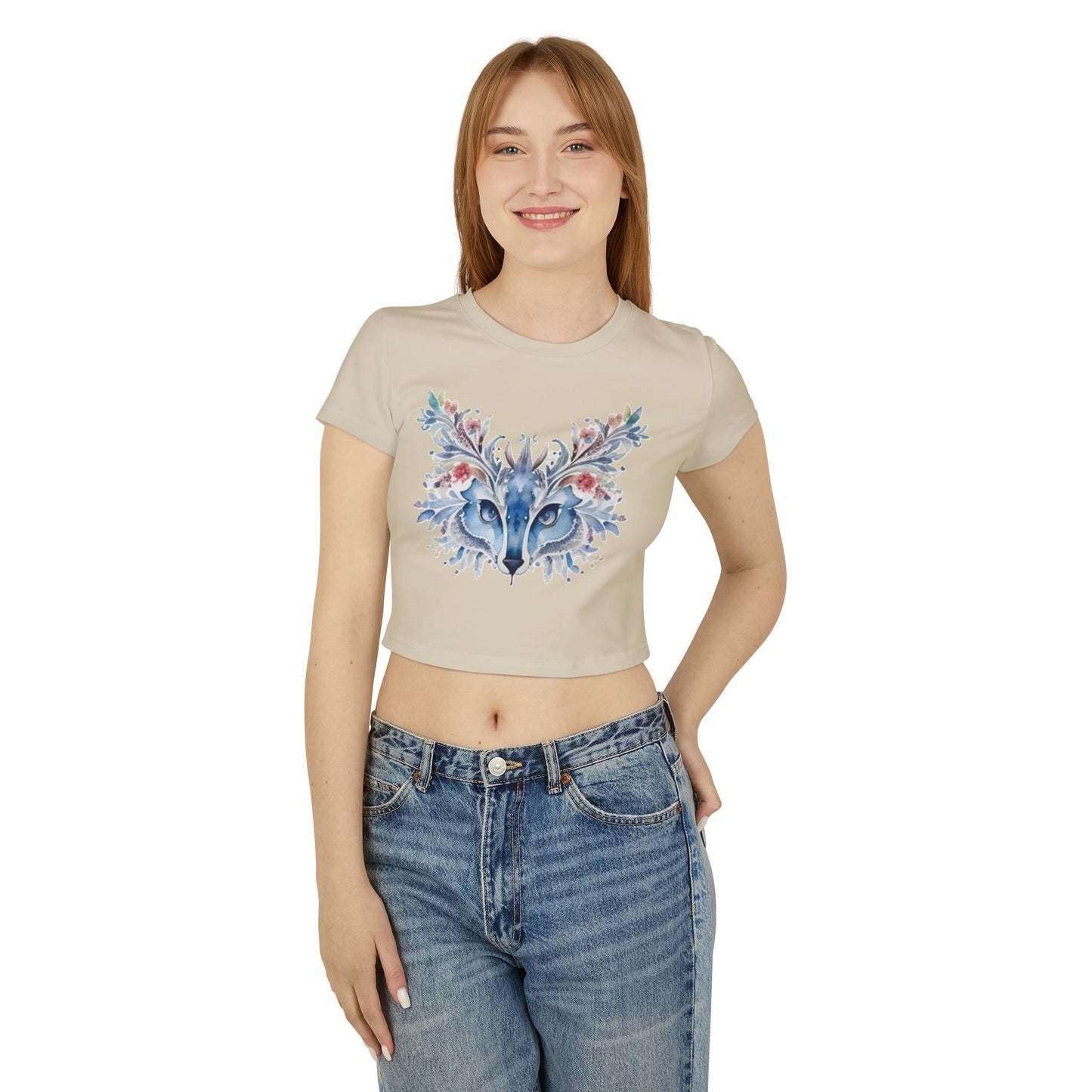 Floral Fox Baby T-Shirt - Better Mode 