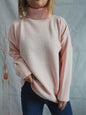 Turtleneck Long Sleeve Sweaters Pullover Women - Better Mode