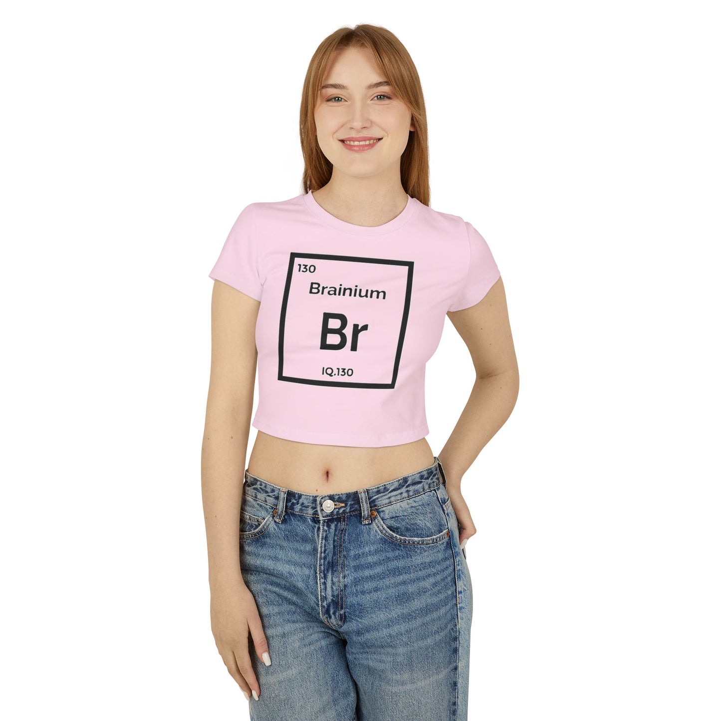 "Brainium" Periodic Table Women's Baby T-Shirt