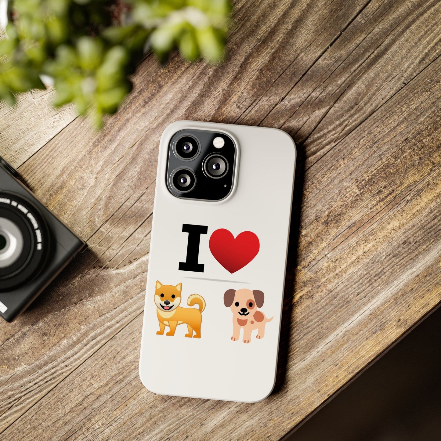 I Heart Dogs - Slim Phone Cases