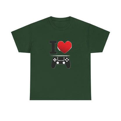 I Heart Gaming - Unisex Heavy Cotton T-Shirt - Better Mode