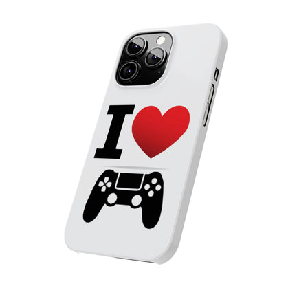 I Heart Gaming - Slim Phone Cases