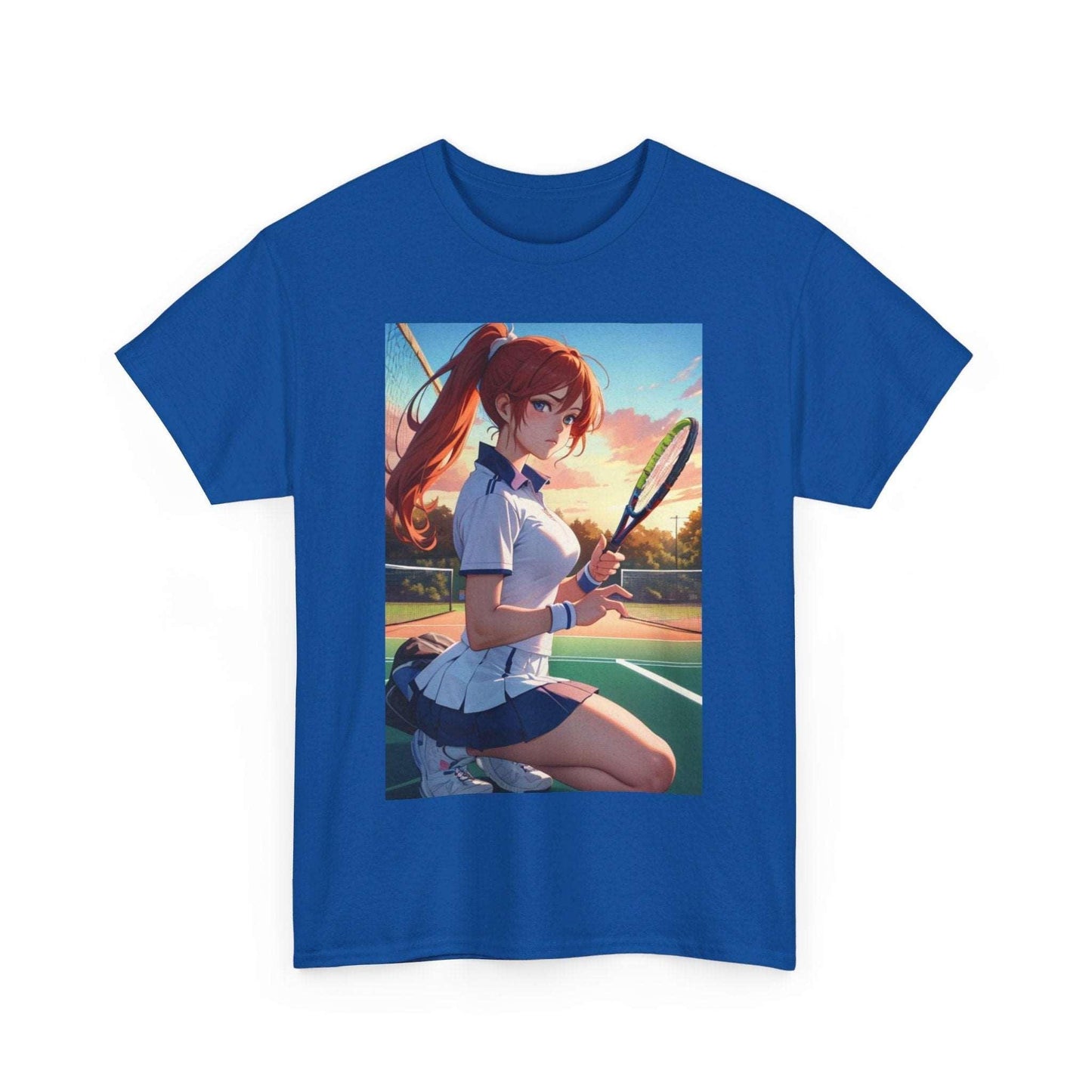 Anime tennis 4 - Unisex Heavy Cotton T-Shirt