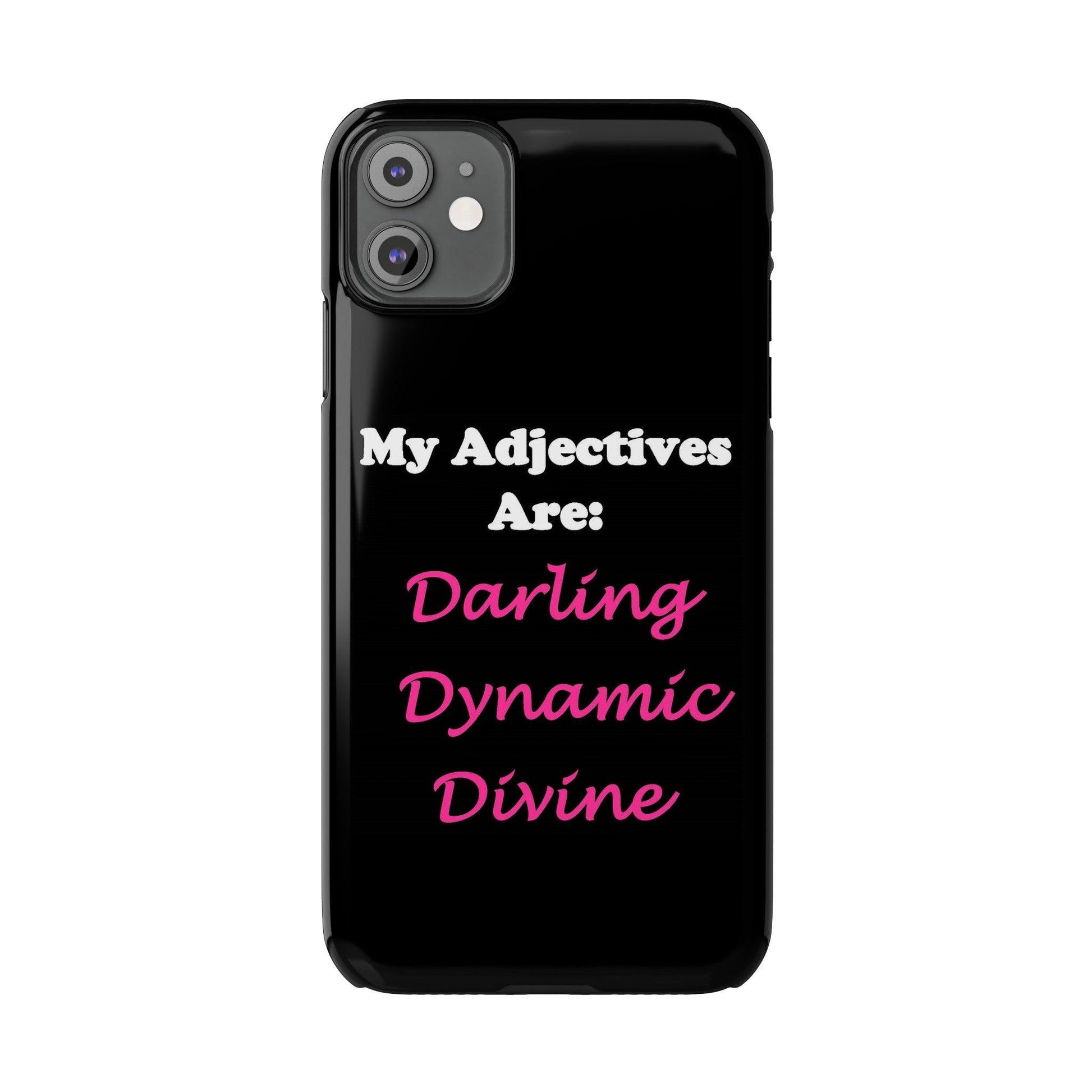 Darling (Black) - Slim Phone Cases - Better Mode