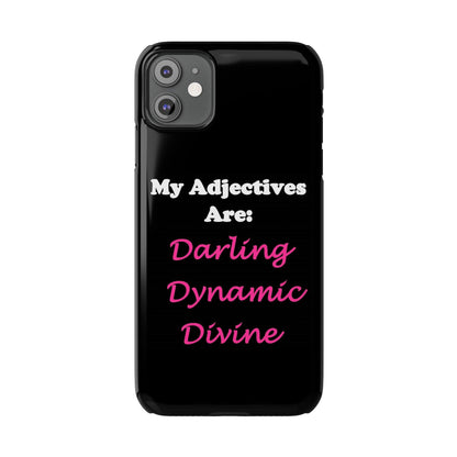 Darling (Black) - Slim Phone Cases - Better Mode