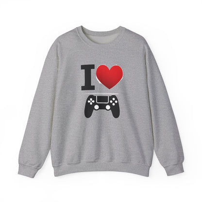 I Heart Gaming - Crewneck Sweatshirt