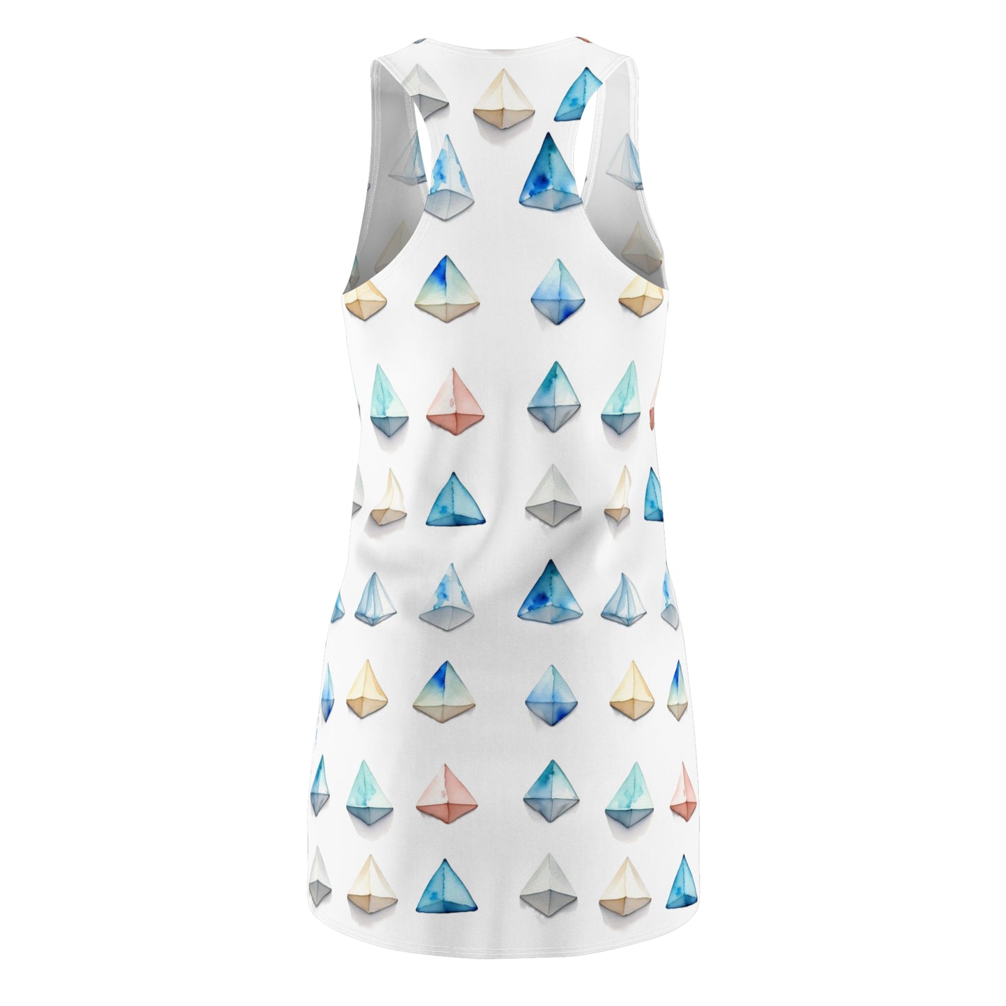 Triangle Pattern Racerback Dress