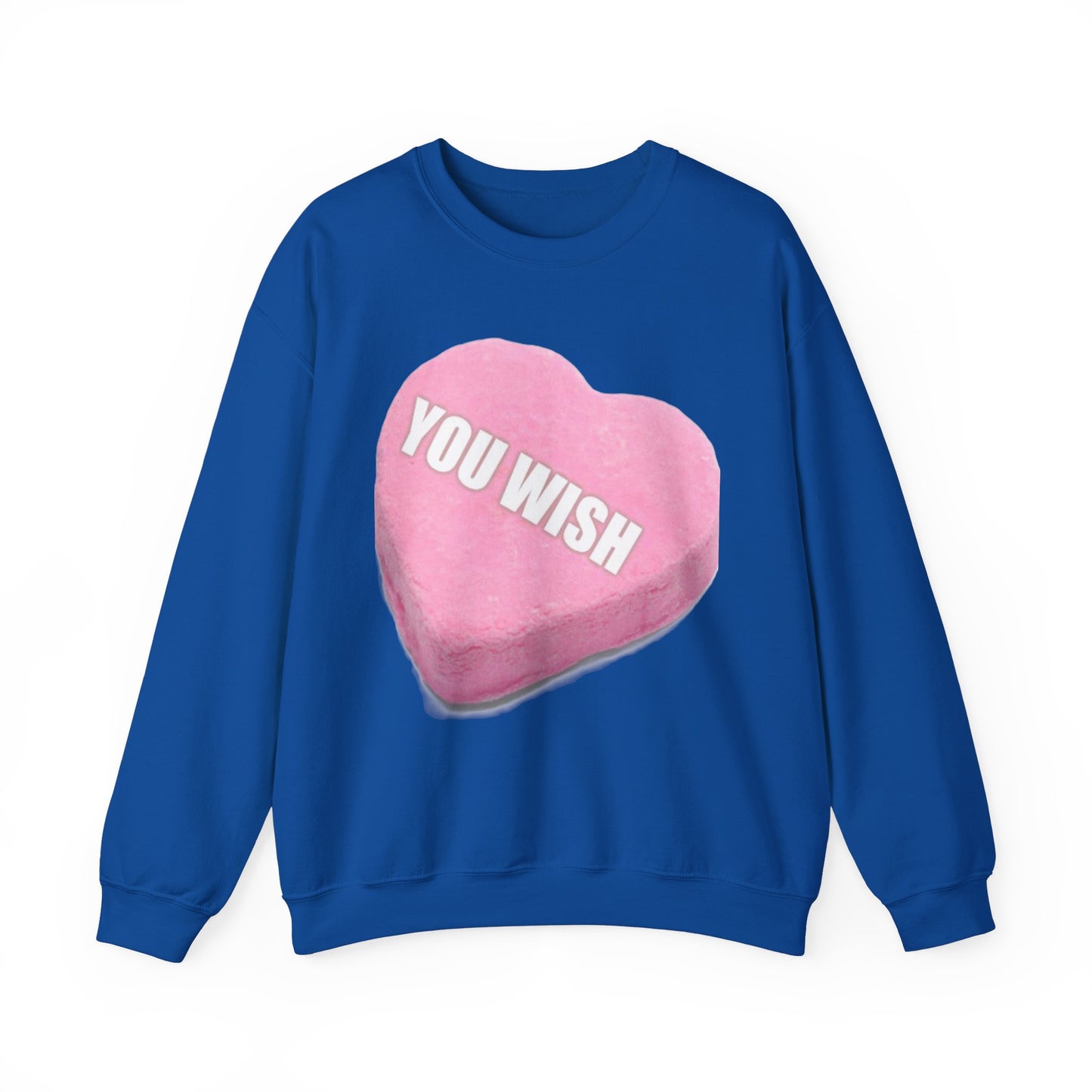 Candy Heart "You Wish" - Crewneck Sweatshirt - Better Mode